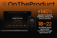 UI / UX Website Design for a Digital Product